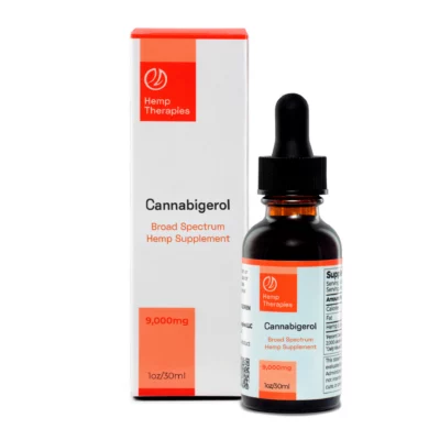 Hemp Therapies 9,000mg Full Spectrum Compliant CBG Oil, 1oz/30ml